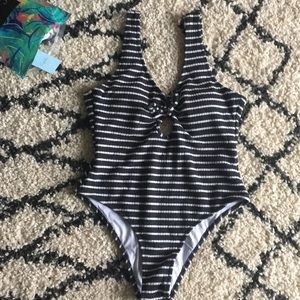 One piece bathing suit